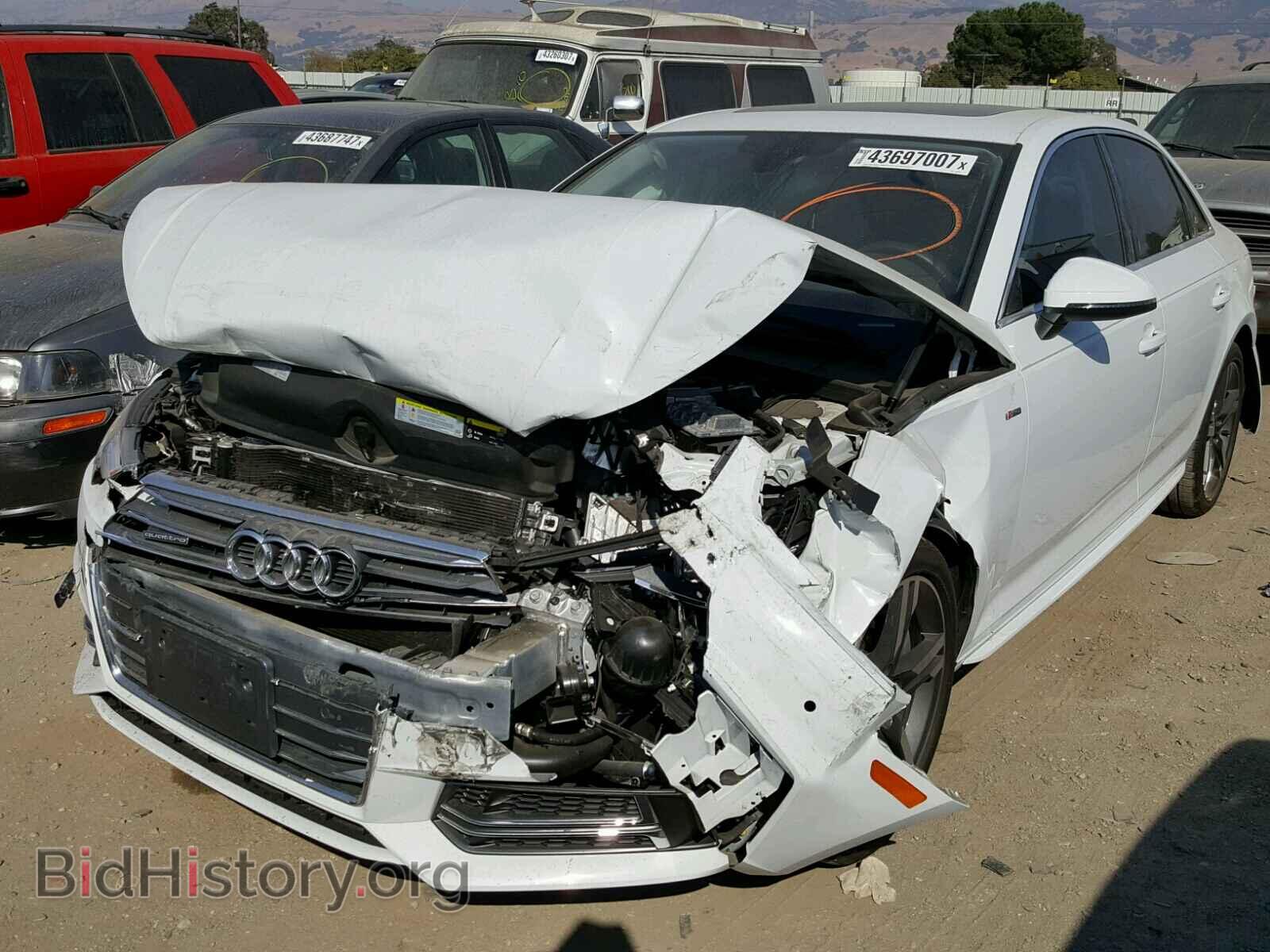 2017 AUDI A4 - VIN: WAUENAF46HN036276 - Photo 2
