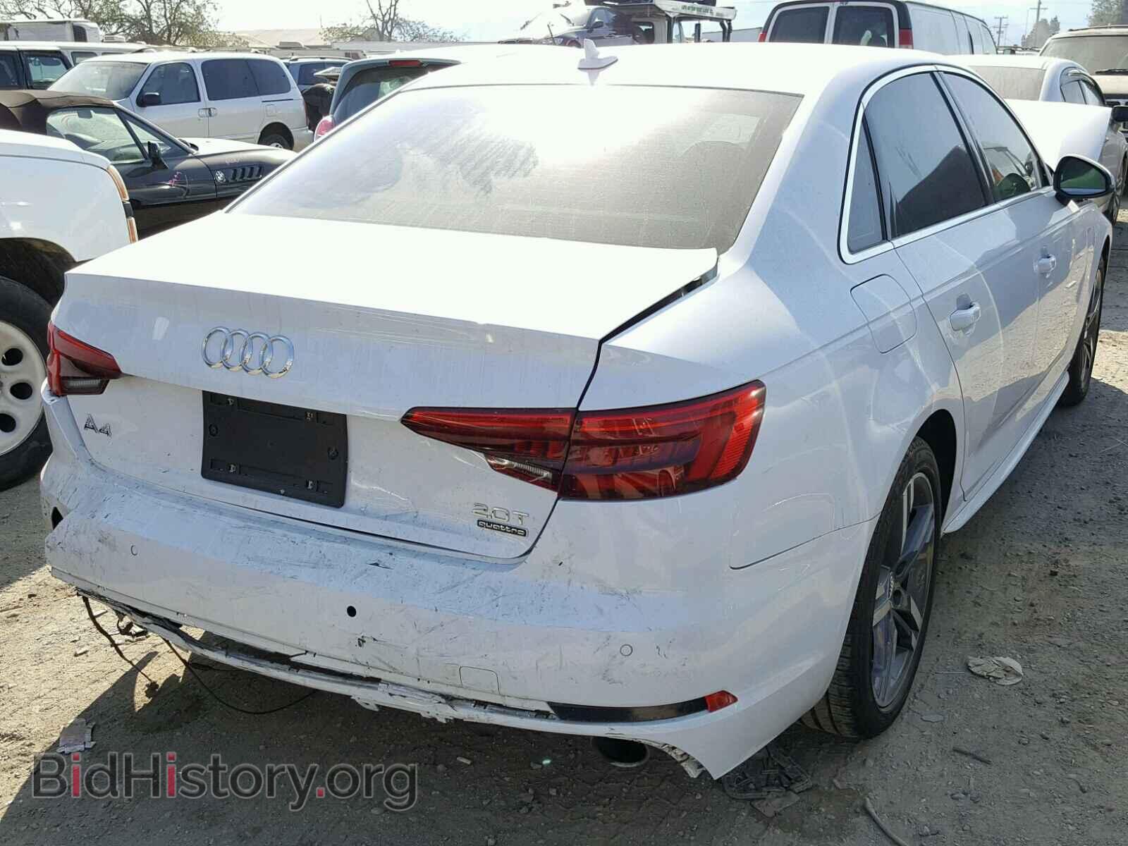 2017 AUDI A4 - VIN: WAUENAF46HN036276 - Photo 4
