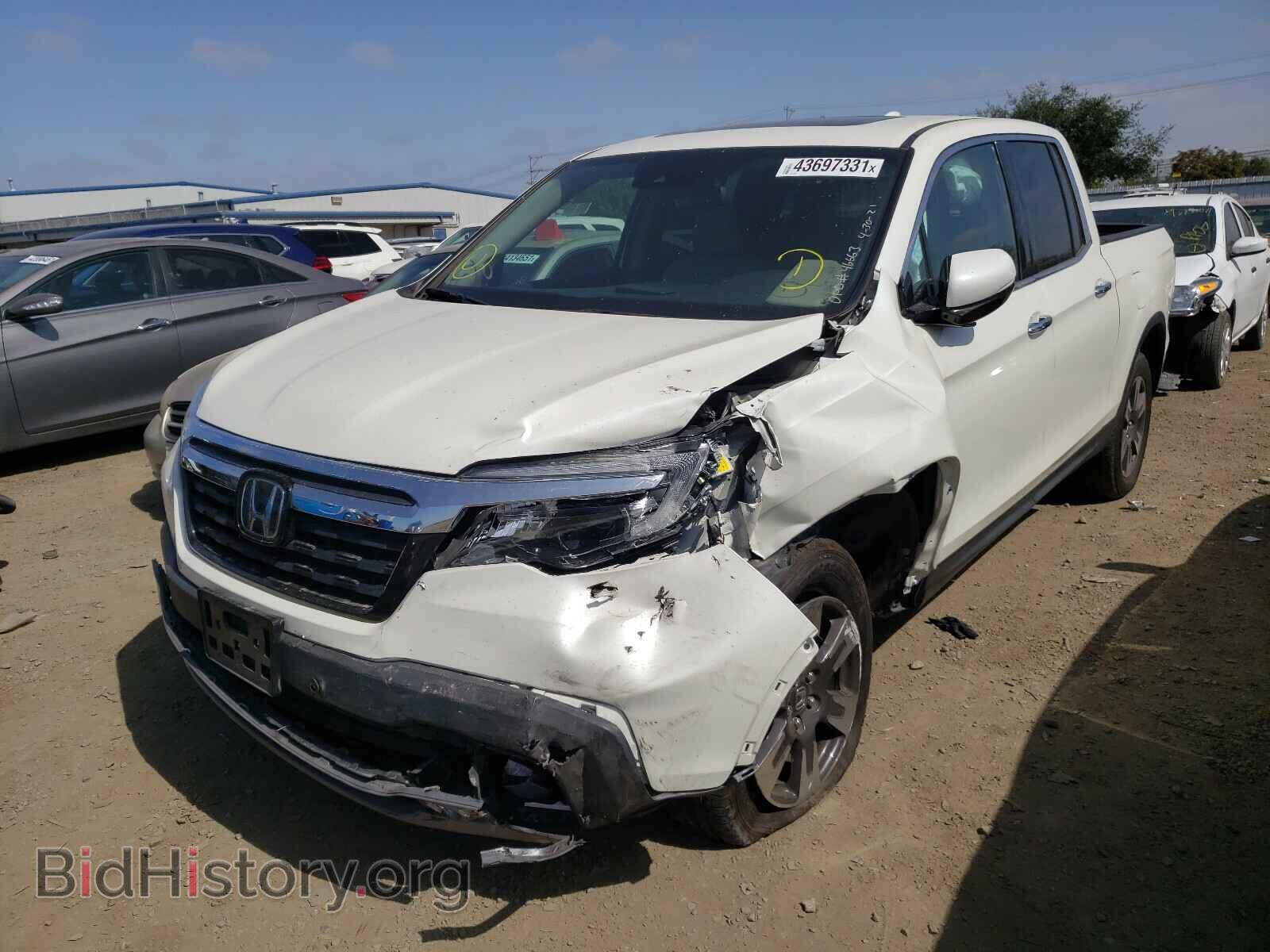 2019 HONDA RIDGELINE - VIN: 5FPYK3F77KB014895 - Фото 2