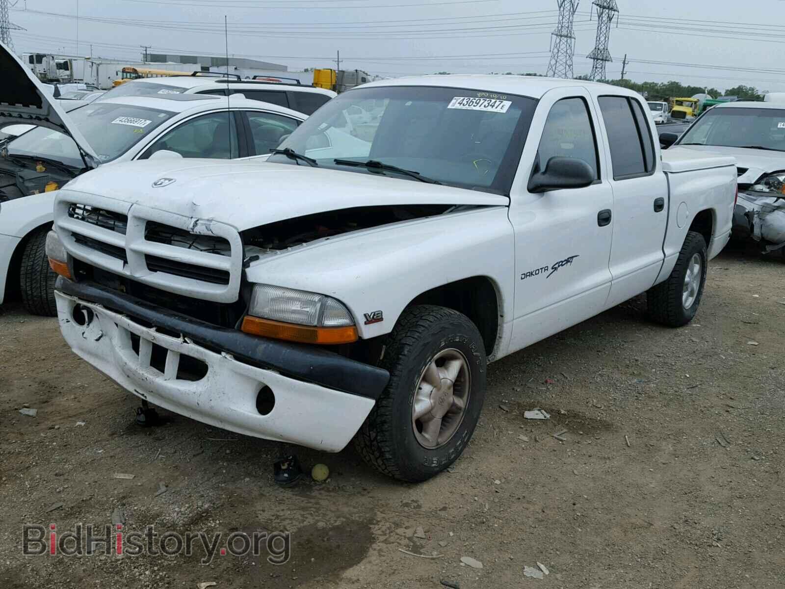 2000 DODGE DAKOTA - VIN: 1B7GL2AN7YS752077 - Фото 2