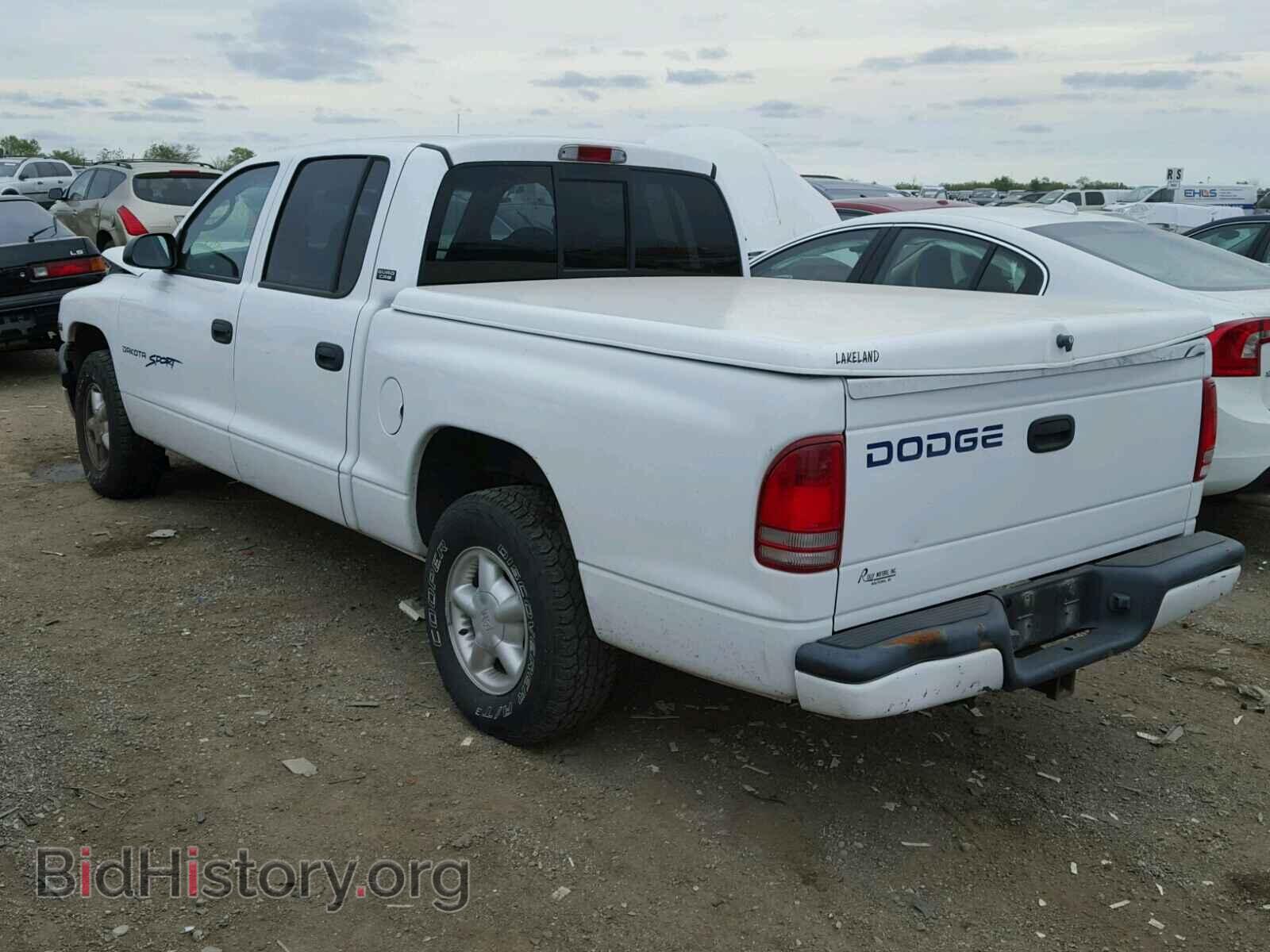 2000 DODGE DAKOTA - VIN: 1B7GL2AN7YS752077 - Фото 3