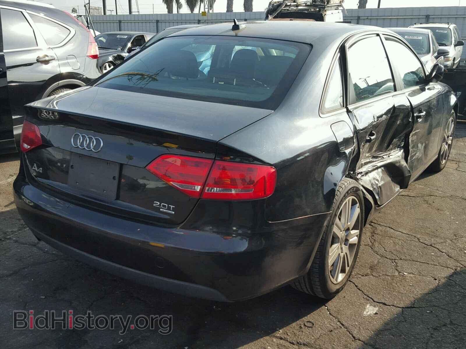 2011 AUDI A4 - VIN: WAUDFAFL6BN042800 - Photo 4