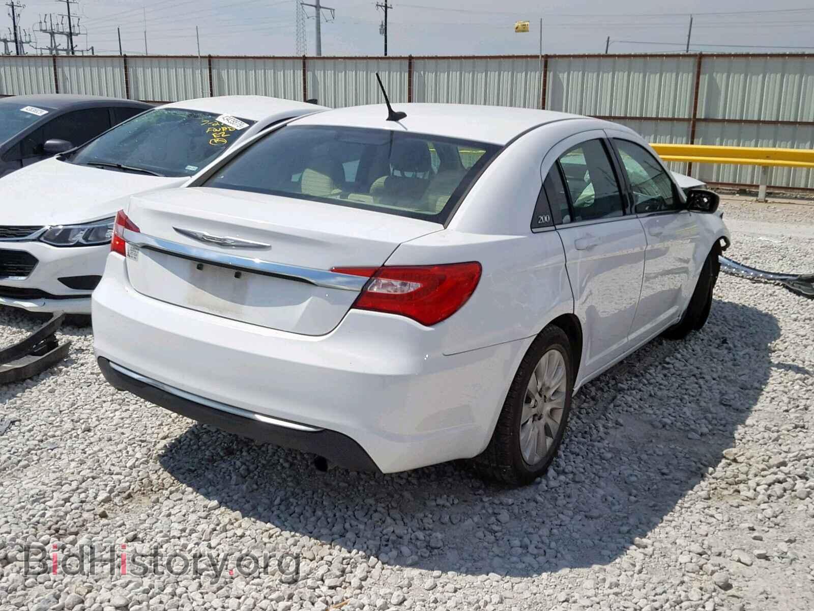 2014 CHRYSLER 200 - VIN: 1C3CCBABXEN122749 - Фото 4