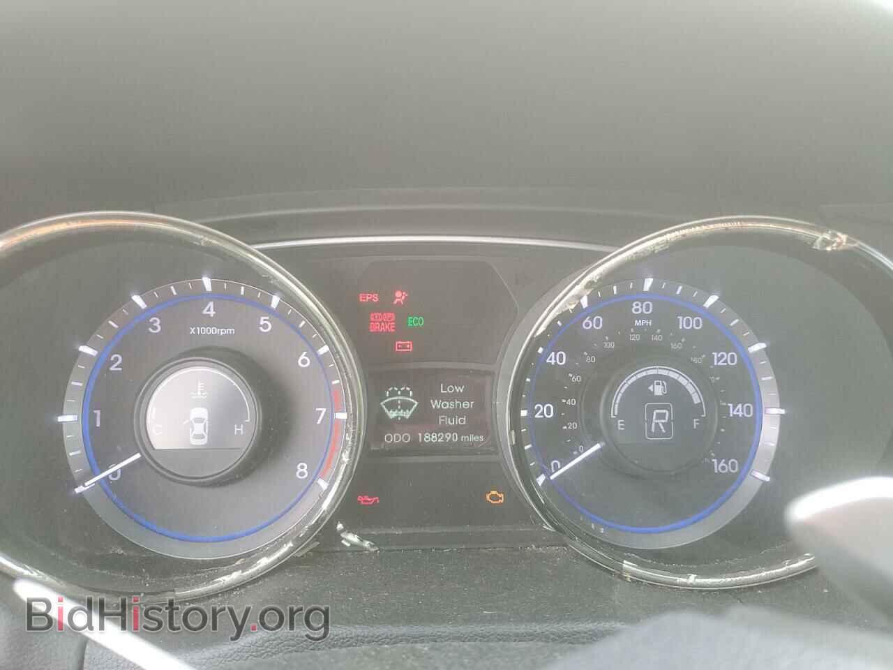 2013 HYUNDAI SONATA - VIN: 5NPEC4AC1DH601357 - Фото 9