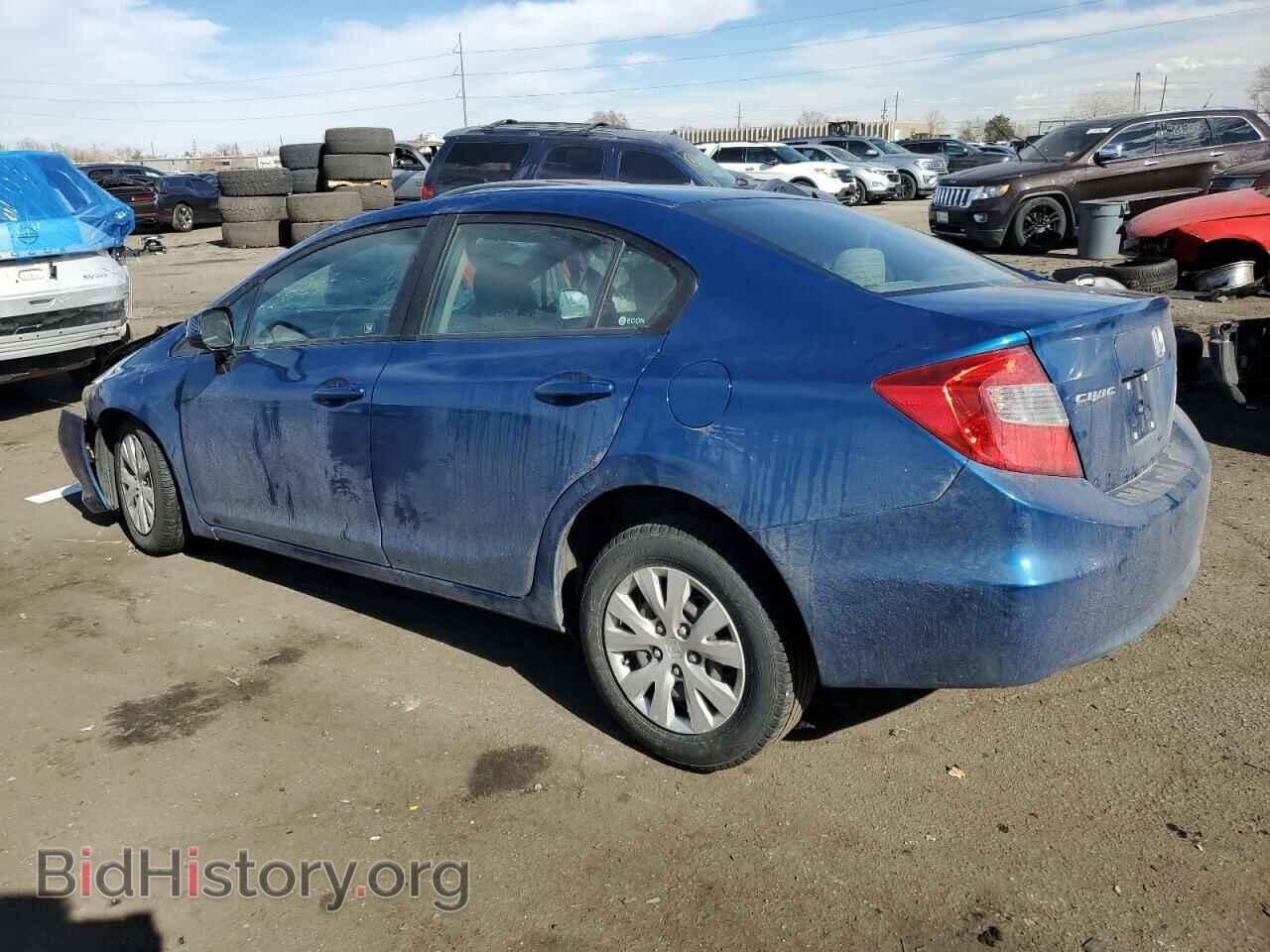 2012 HONDA CIVIC - VIN: 2HGFB2F54CH545607 - Photo 2