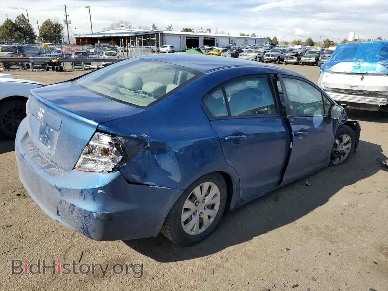 2012 HONDA CIVIC - VIN: 2HGFB2F54CH545607 - Photo 3