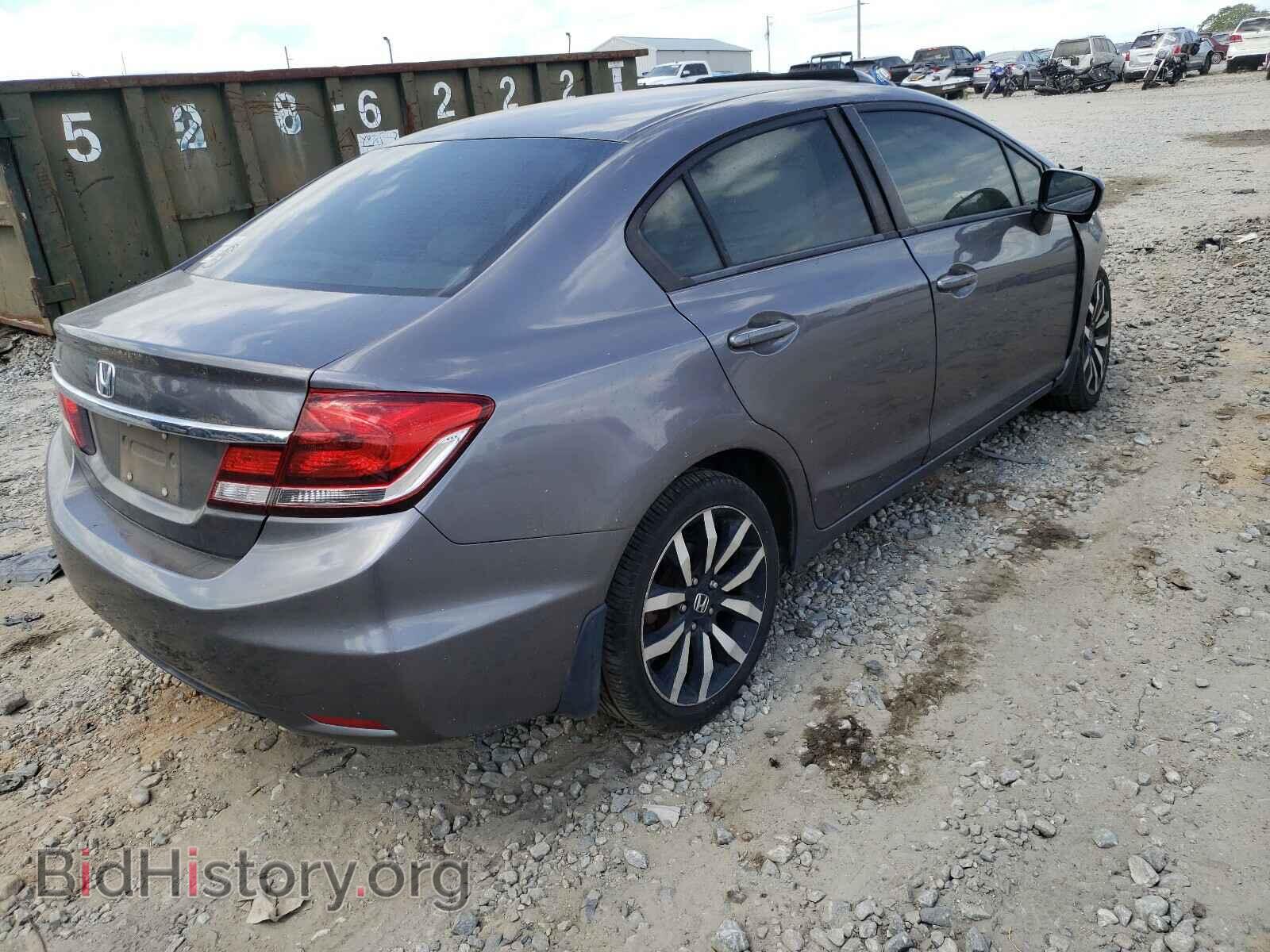 2014 HONDA CIVIC - VIN: 19XFB2F93EE034180 - Фото 4