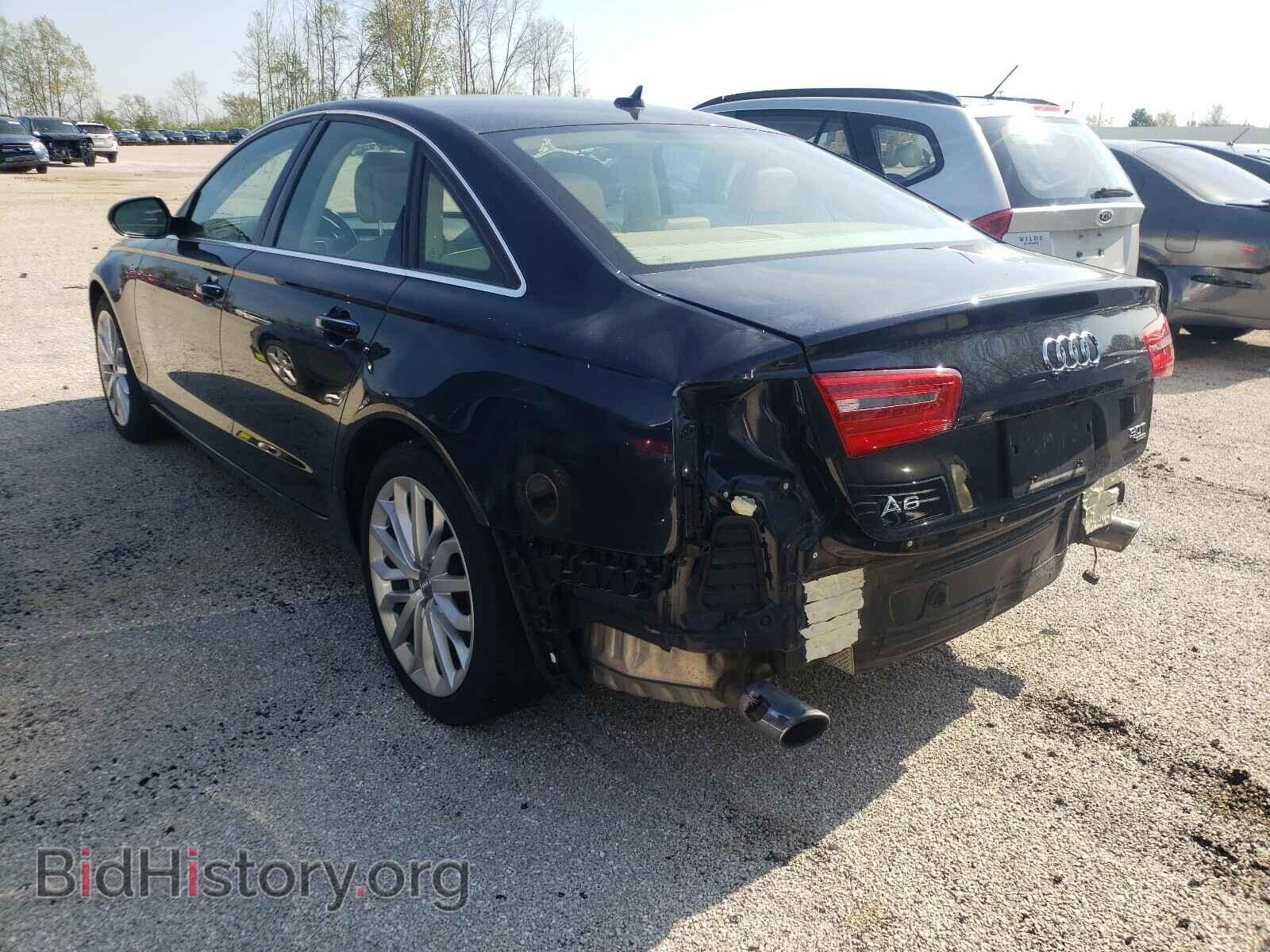 2014 AUDI A6 - VIN: WAUFGAFC4EN052297 - Фото 3