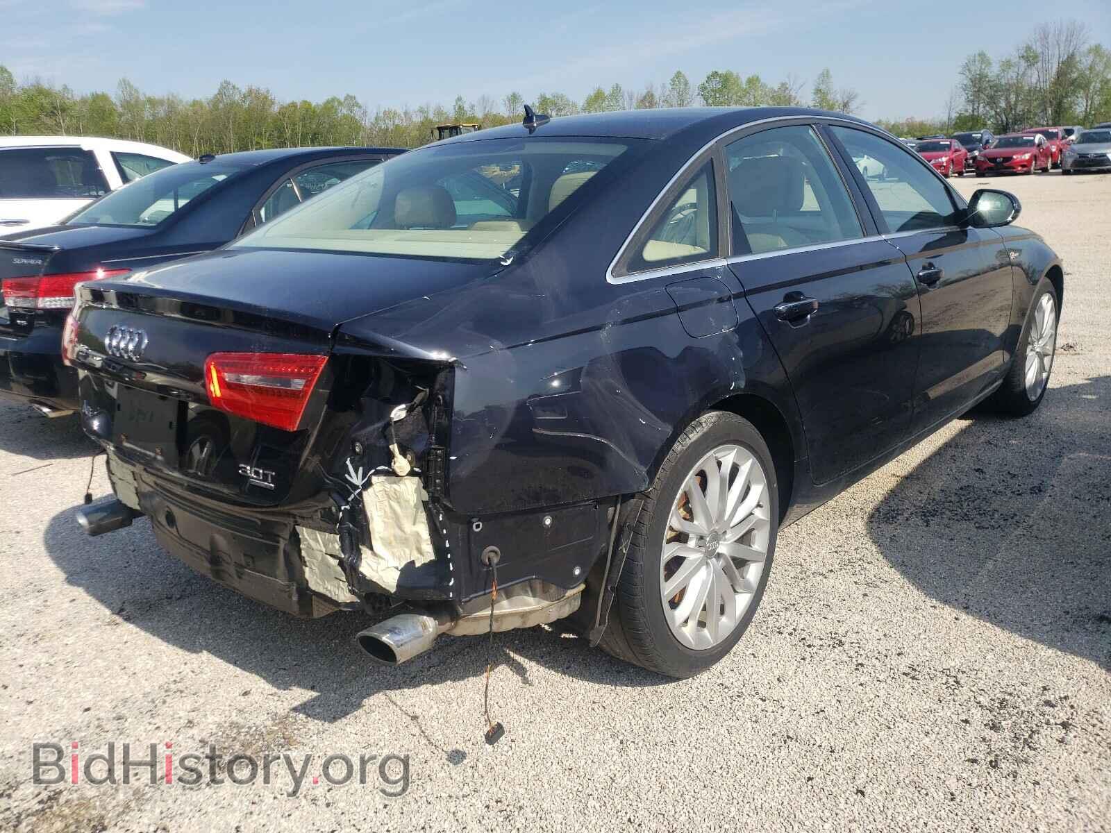 2014 AUDI A6 - VIN: WAUFGAFC4EN052297 - Фото 4