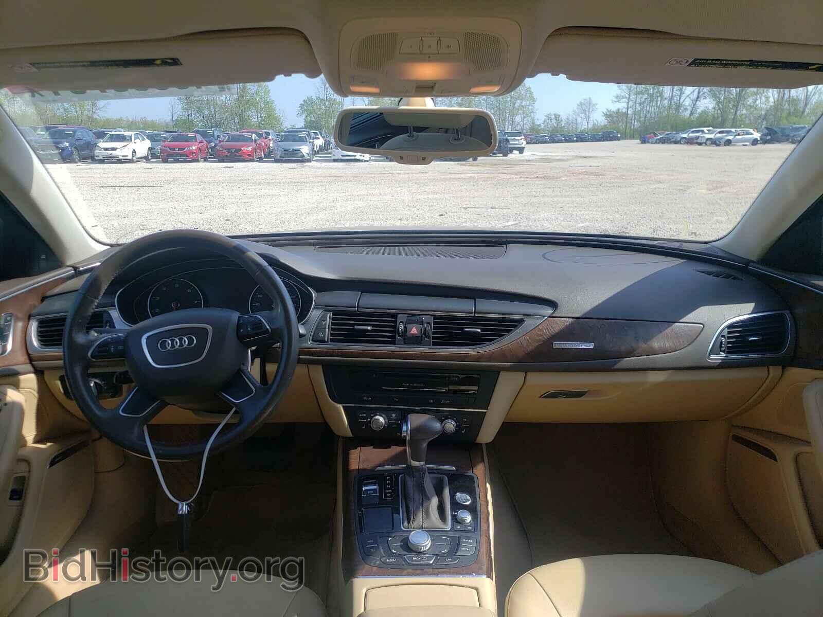 2014 AUDI A6 - VIN: WAUFGAFC4EN052297 - Фото 9
