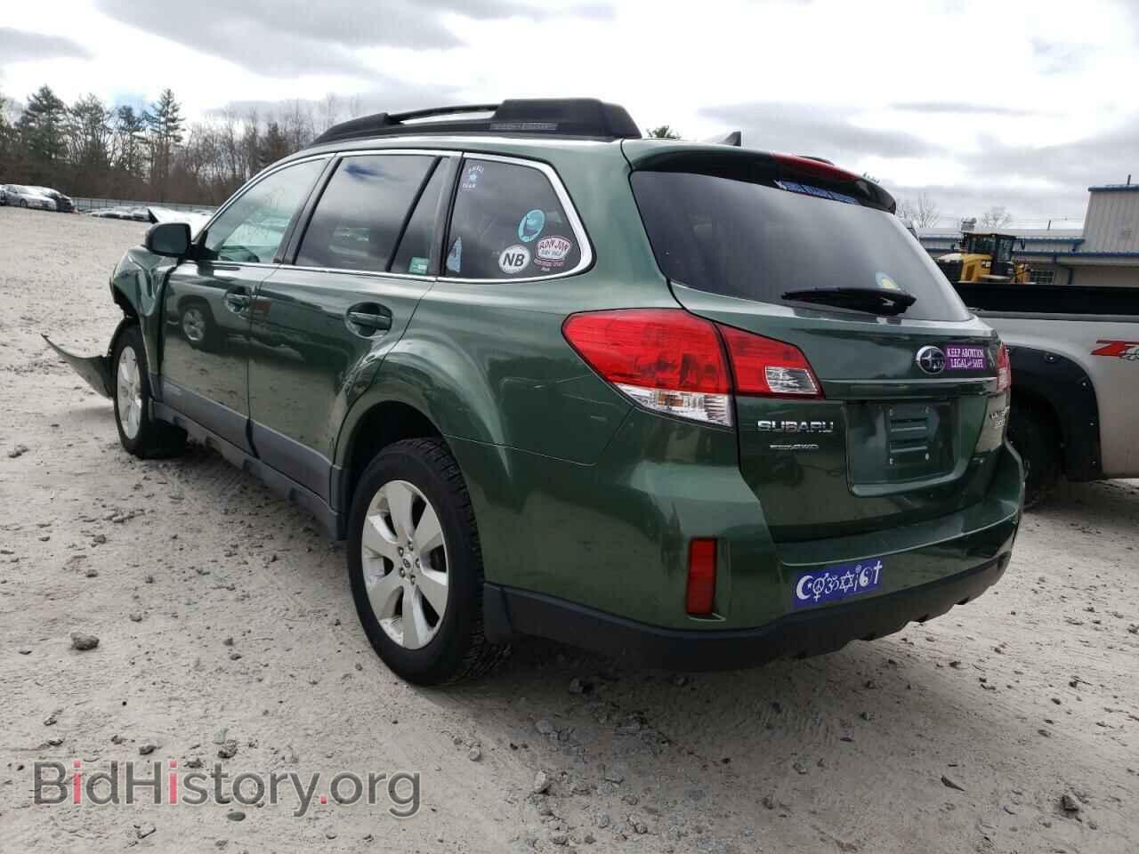 2011 SUBARU OUTBACK - VIN: 4S4BRBKC6B3434714 - Фото 2
