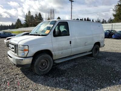2013 Ford ALL MODELS E250 Van, белый — VIN 1FTNE2EW7DDA45516, Copart