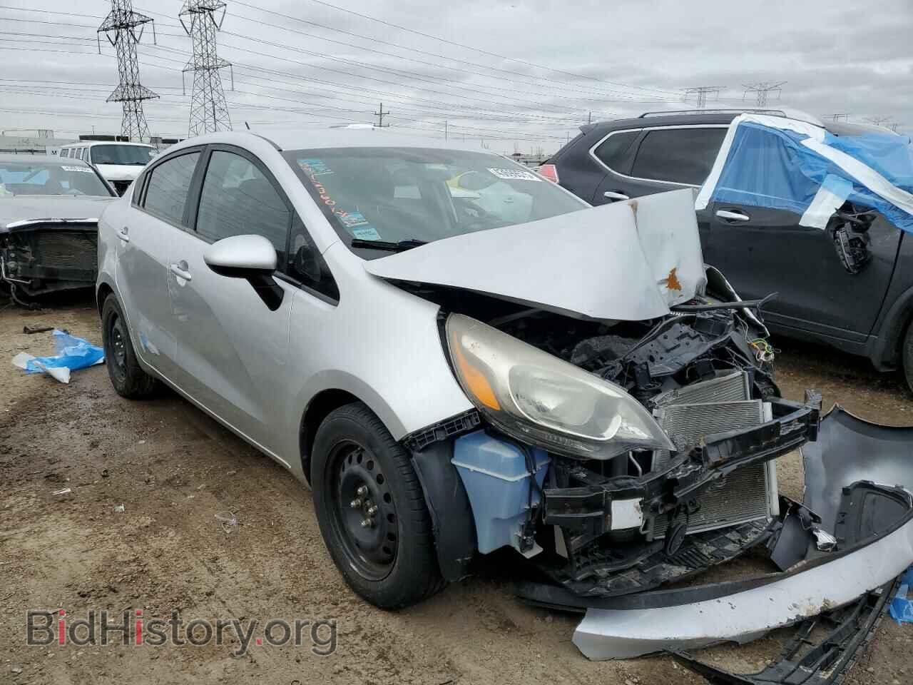 2014 KIA RIO - VIN: KNADM4A32E6349278 - Фото 4