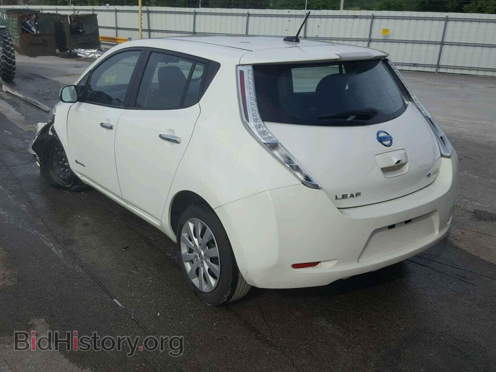 2015 NISSAN LEAF - VIN: 1N4AZ0CP3FC308103 - Фото 3