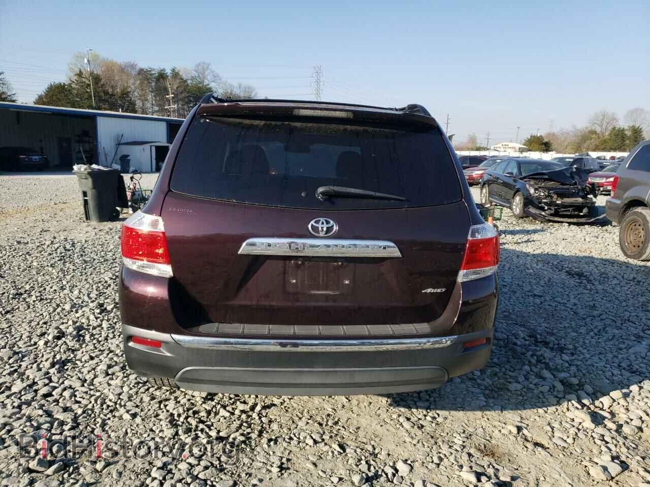 2013 TOYOTA HIGHLANDER - VIN: 5TDBK3EH8DS217916 - Фото 6