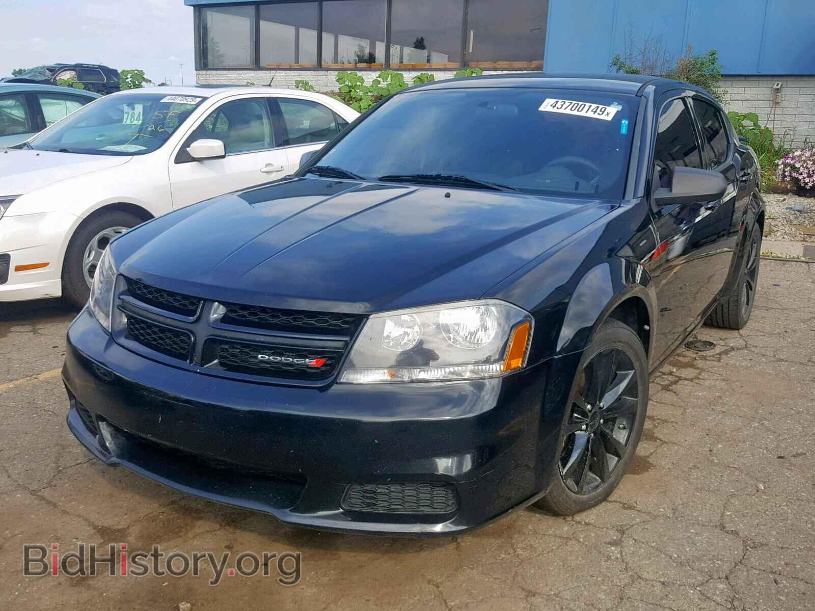 2013 DODGE AVENGER - VIN: 1C3CDZAG7DN748257 - Фото 2