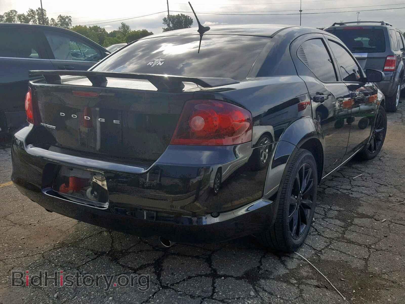 2013 DODGE AVENGER - VIN: 1C3CDZAG7DN748257 - Фото 4