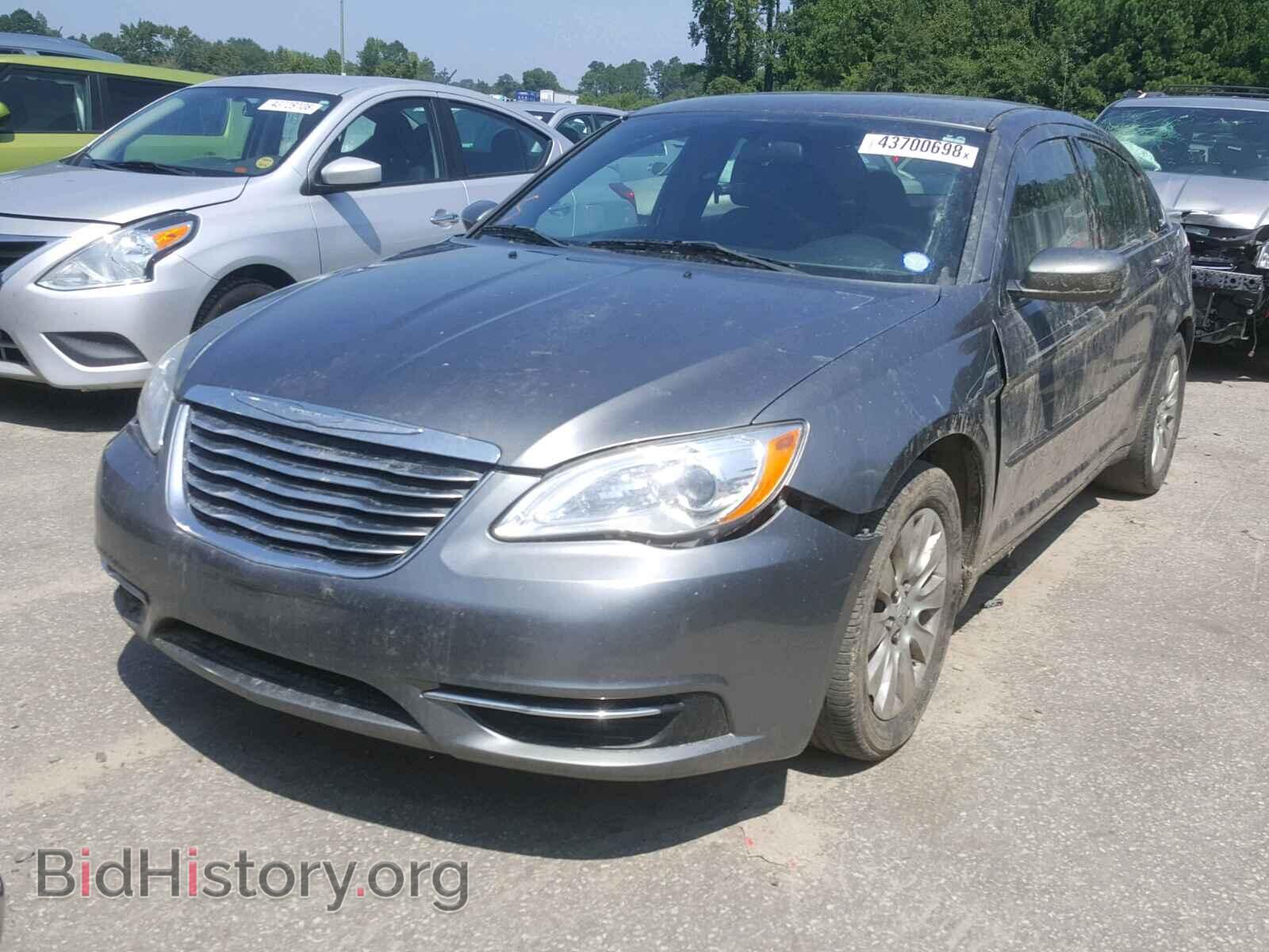 2012 CHRYSLER 200 - VIN: 1C3CCBAB2CN208537 - Фото 2