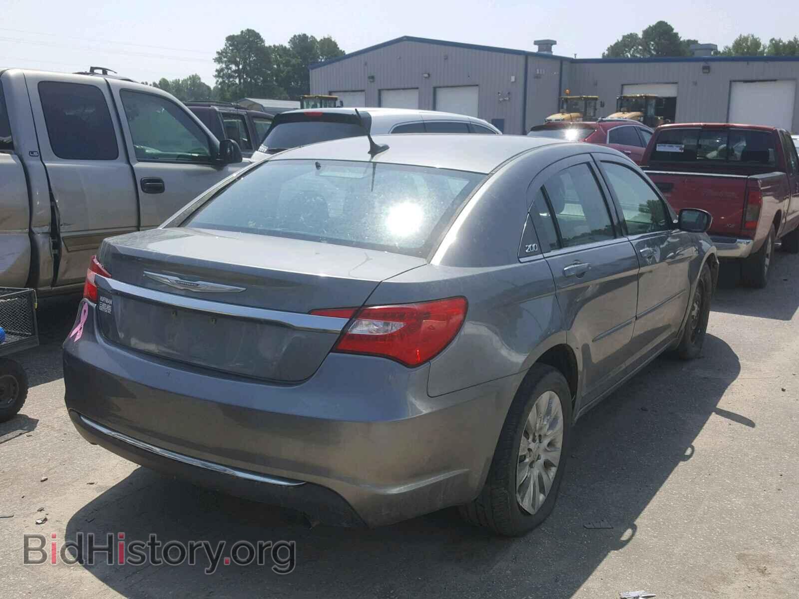 2012 CHRYSLER 200 - VIN: 1C3CCBAB2CN208537 - Фото 4