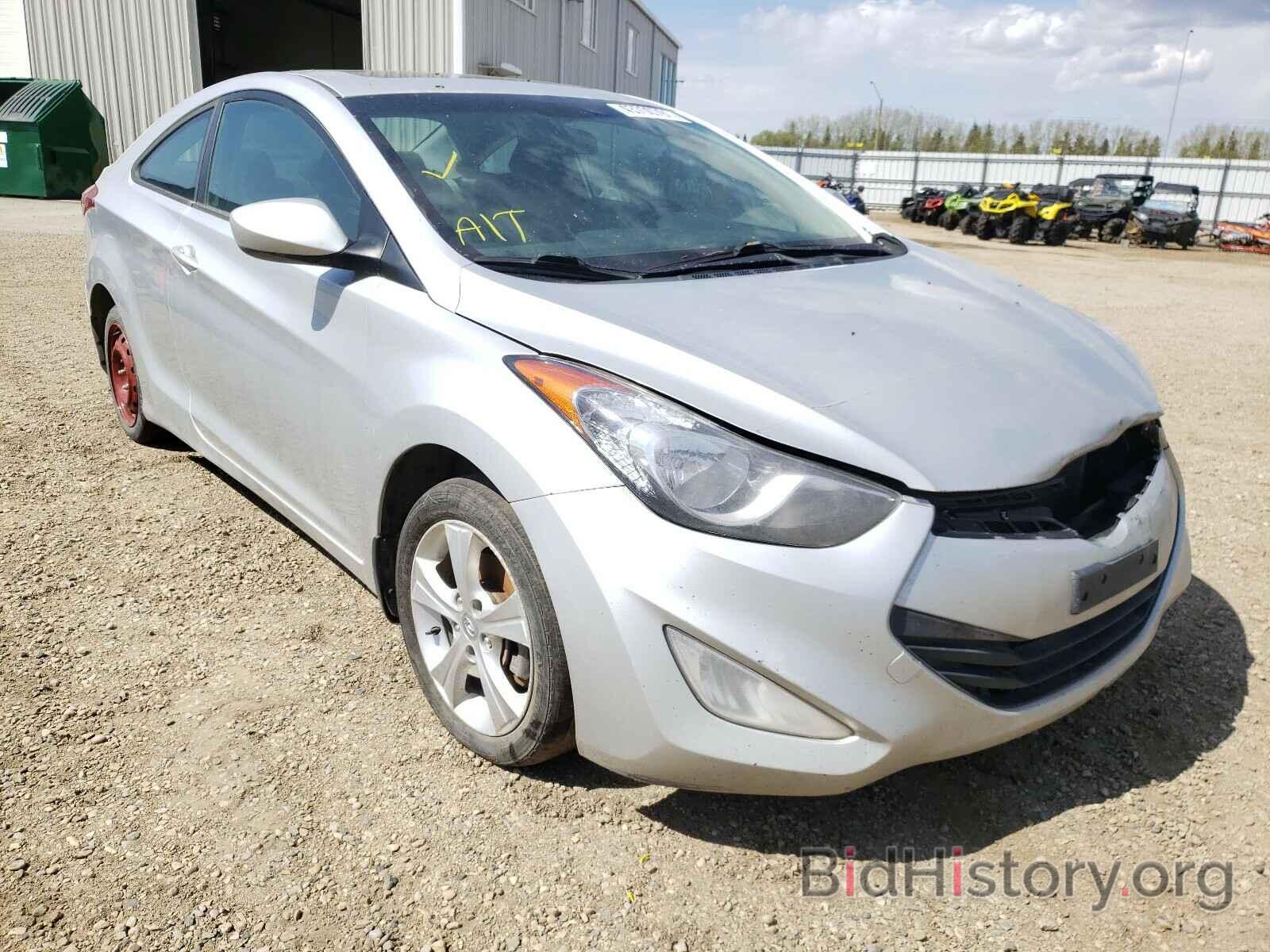 Photo KMHDH6AE6DU008931 - HYUNDAI ELANTRA 2013