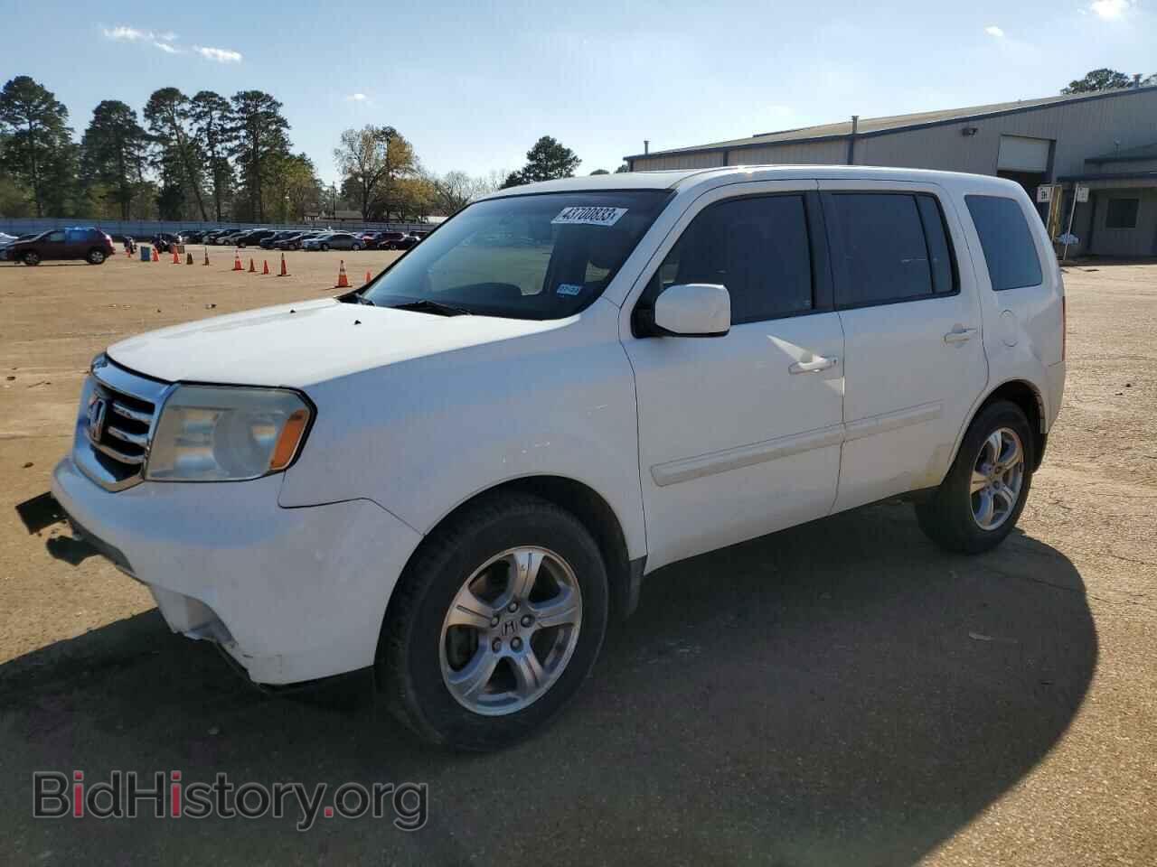 Photo 5FNYF3H77CB017839 - HONDA PILOT 2012