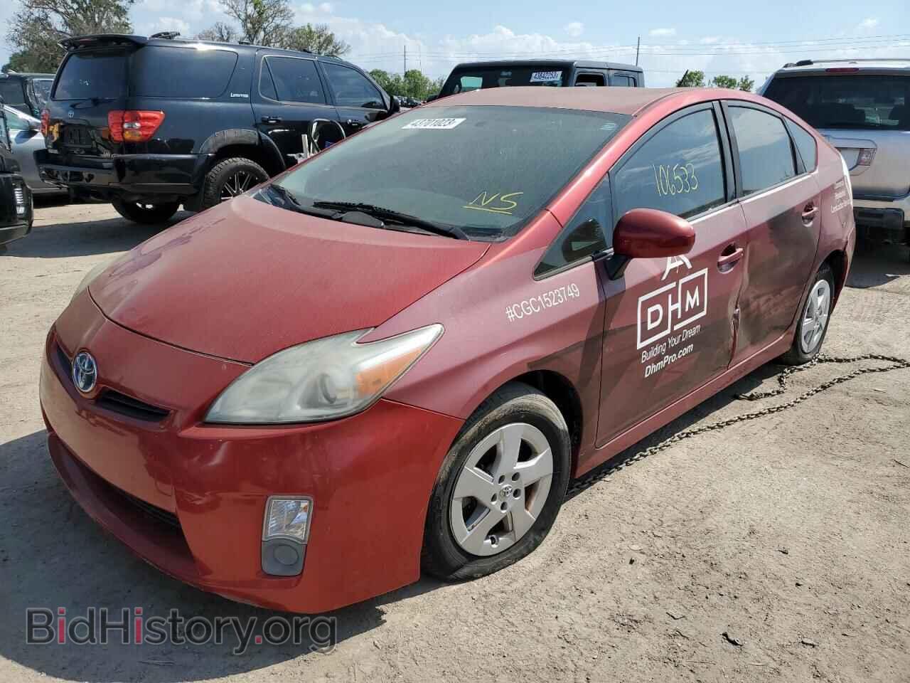 Photo JTDKN3DU5B0286830 - TOYOTA PRIUS 2011