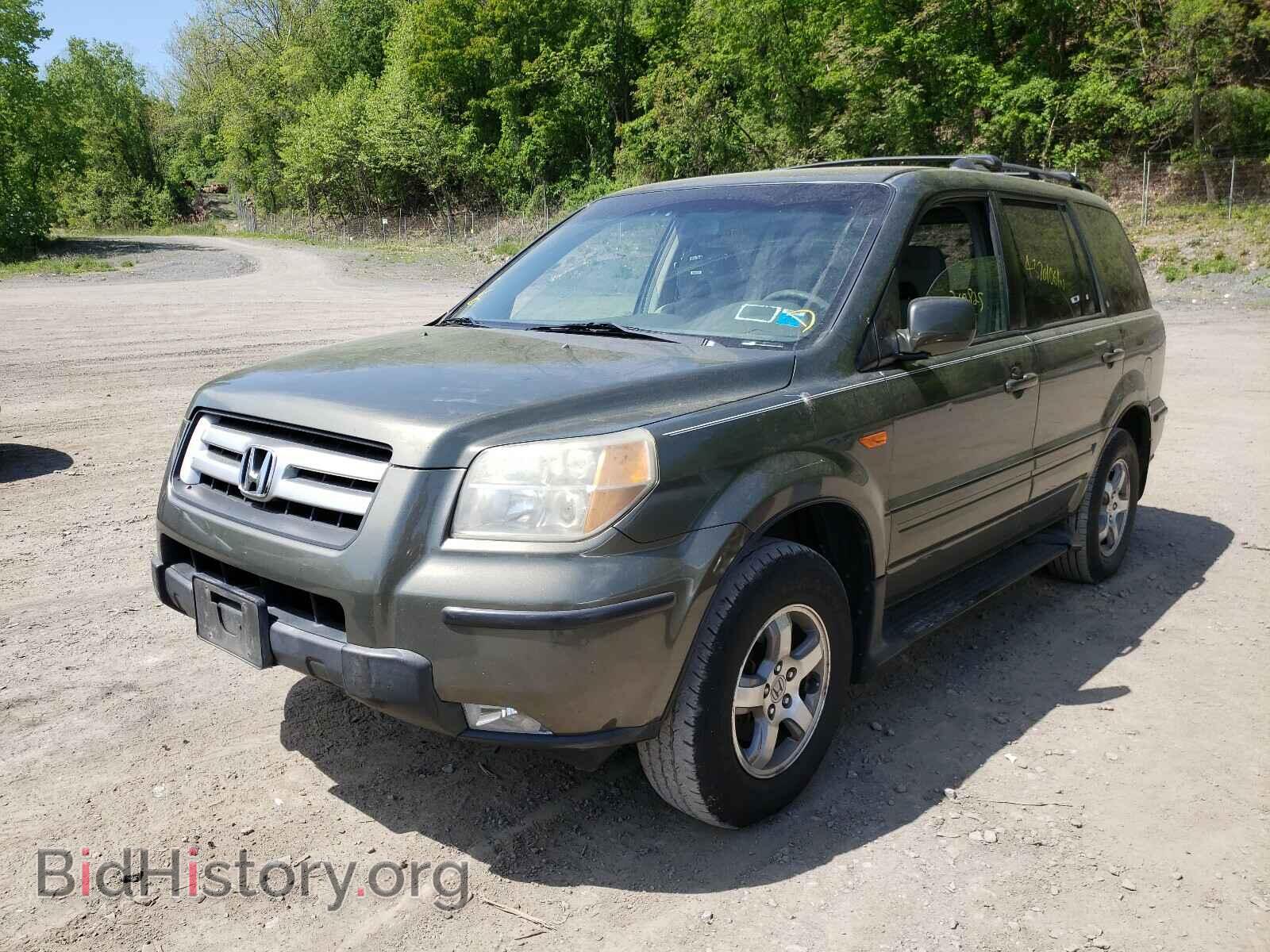 2006 HONDA PILOT - VIN: 2HKYF18426H535292 - Фото 2