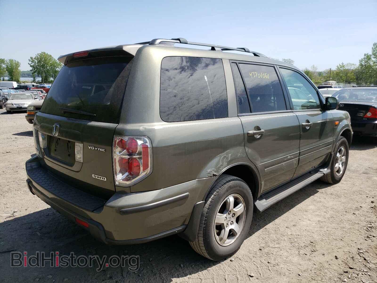 2006 HONDA PILOT - VIN: 2HKYF18426H535292 - Фото 4