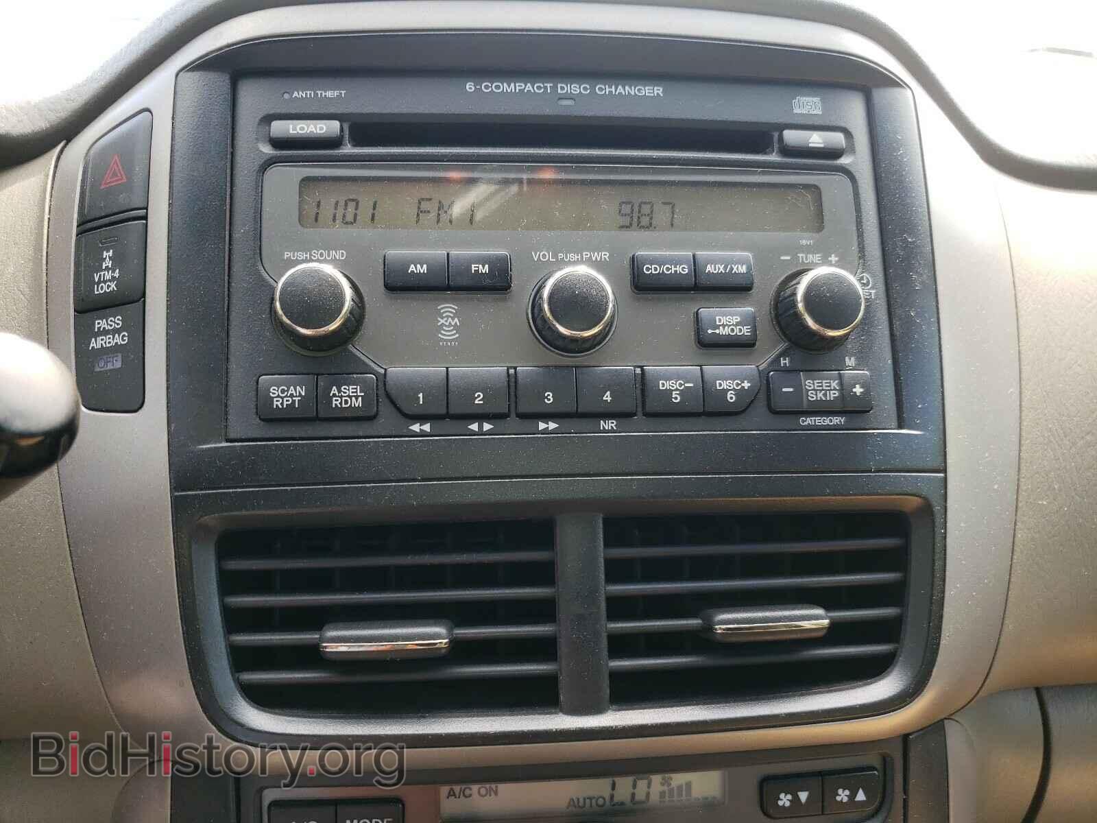 2006 HONDA PILOT - VIN: 2HKYF18426H535292 - Фото 9