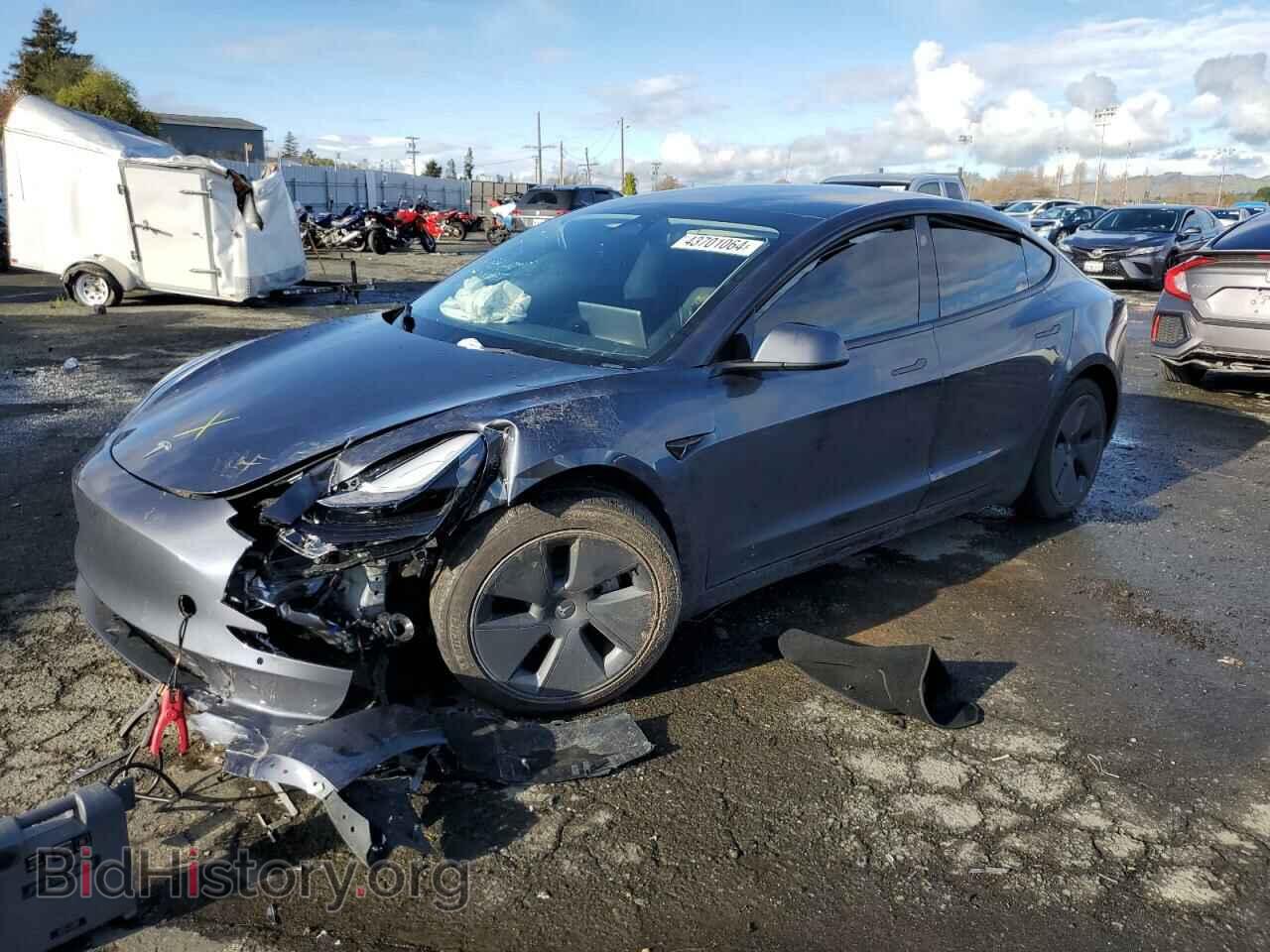 Фотография 5YJ3E1EB2NF135617 - TESLA MODEL 3 2022