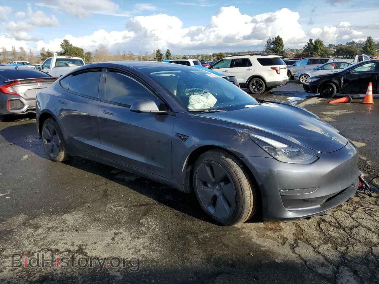 2022 TESLA MODEL 3 - VIN: 5YJ3E1EB2NF135617 - Фото 4