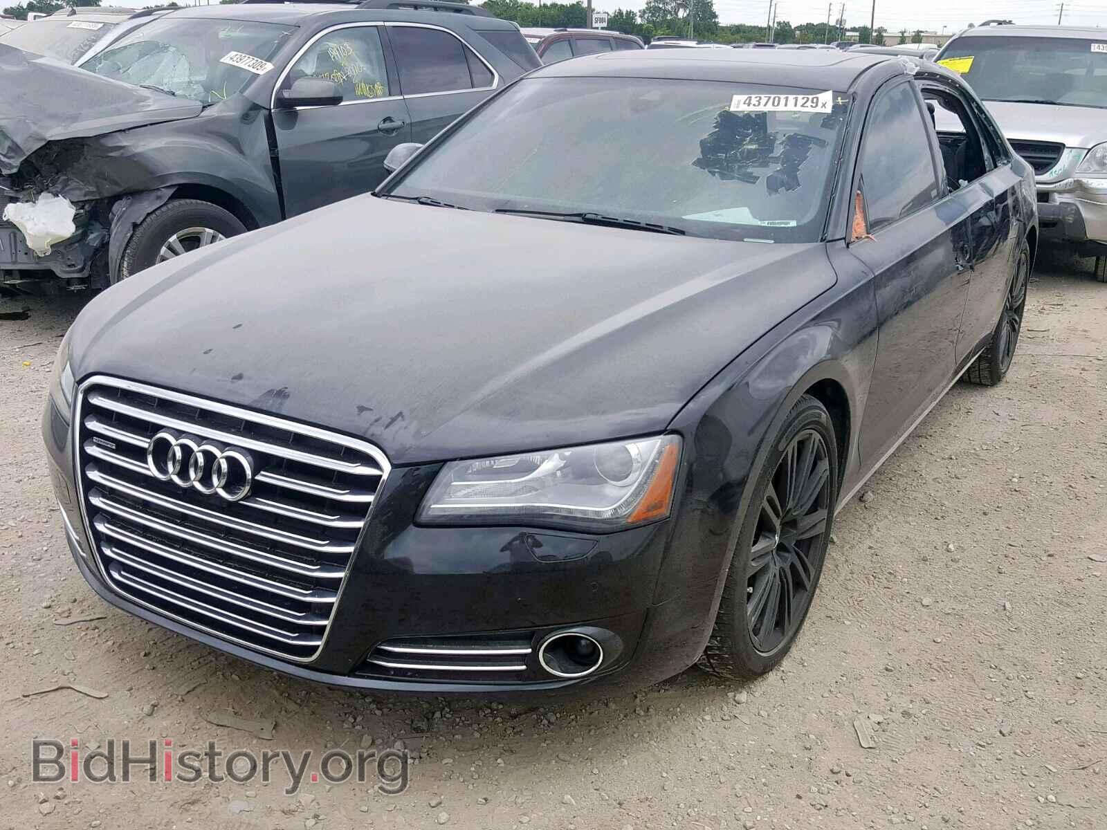 2012 AUDI A8 - VIN: WAURVAFD8CN023443 - Фото 2
