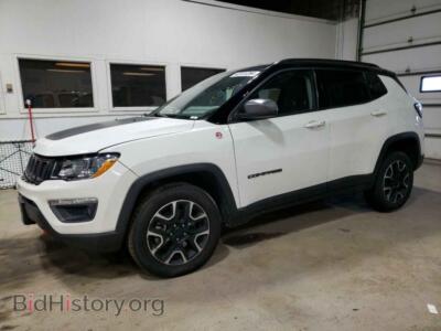 2020 Jeep COMPASS Trailhawk, белый — VIN 3C4NJDDB8LT195309, Copart