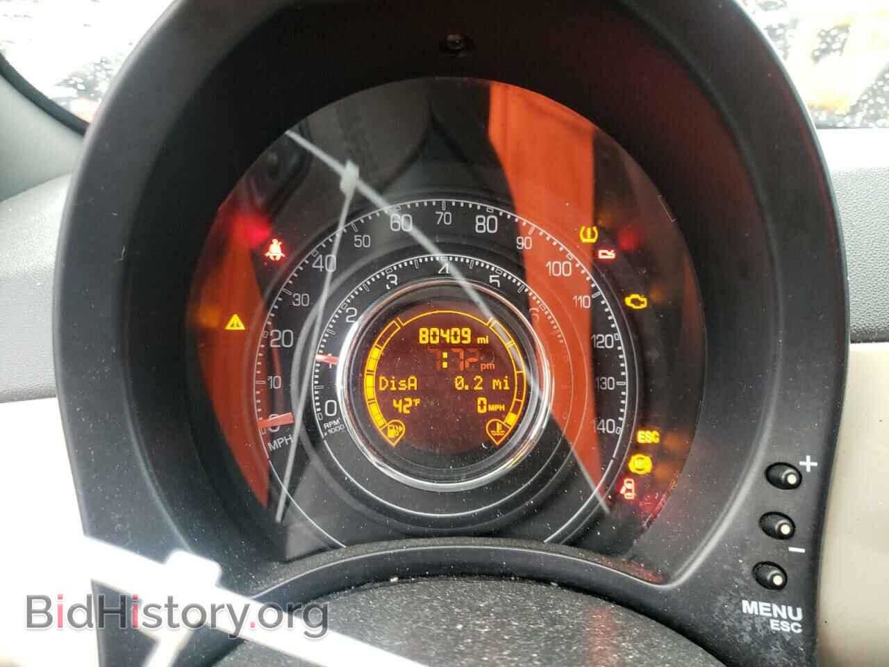 2012 FIAT 500 - VIN: 3C3CFFBR5CT109088 - Фото 9