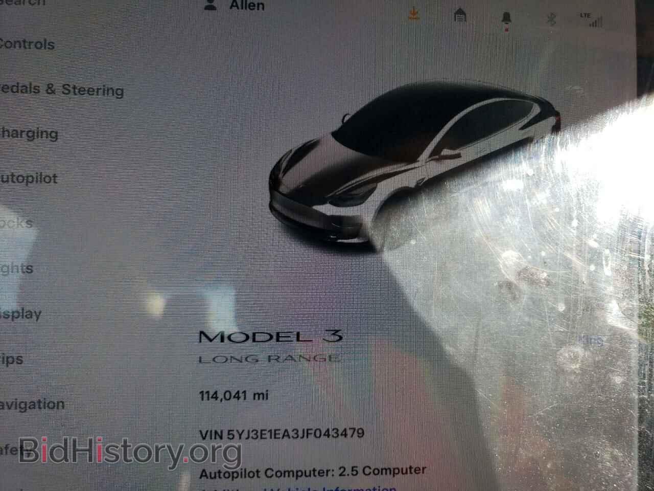 2018 TESLA MODEL 3 - VIN: 5YJ3E1EA3JF043479 - Фото 9