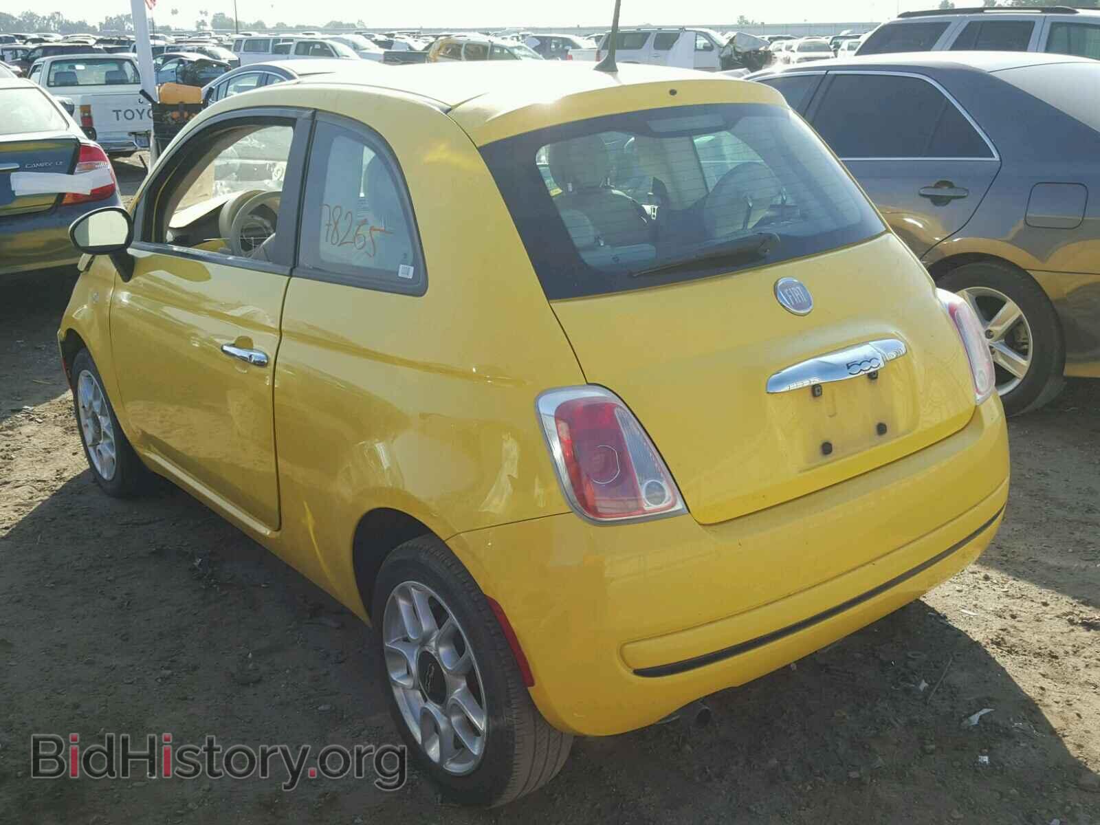 2012 FIAT 500 - VIN: 3C3CFFAR0CT131095 - Фото 3