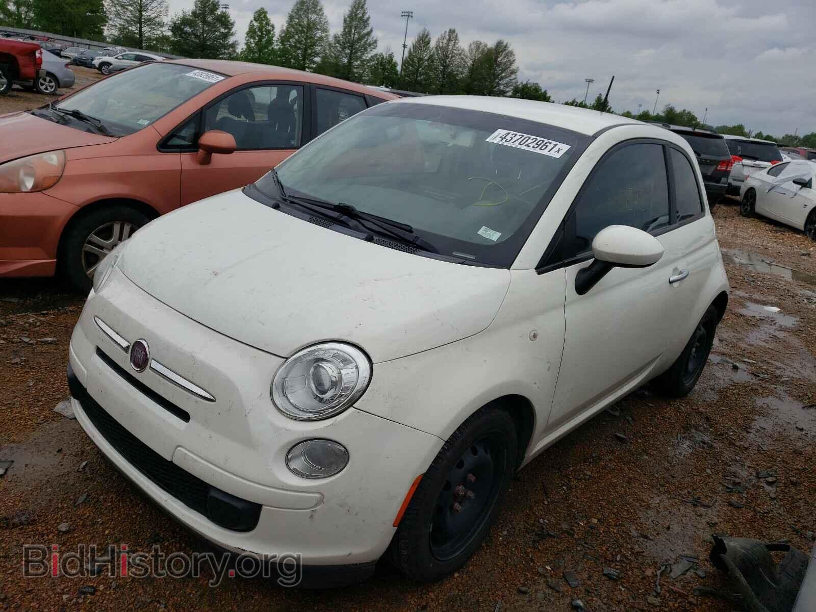 2013 FIAT 500 - VIN: 3C3CFFAR3DT563147 - Фото 2