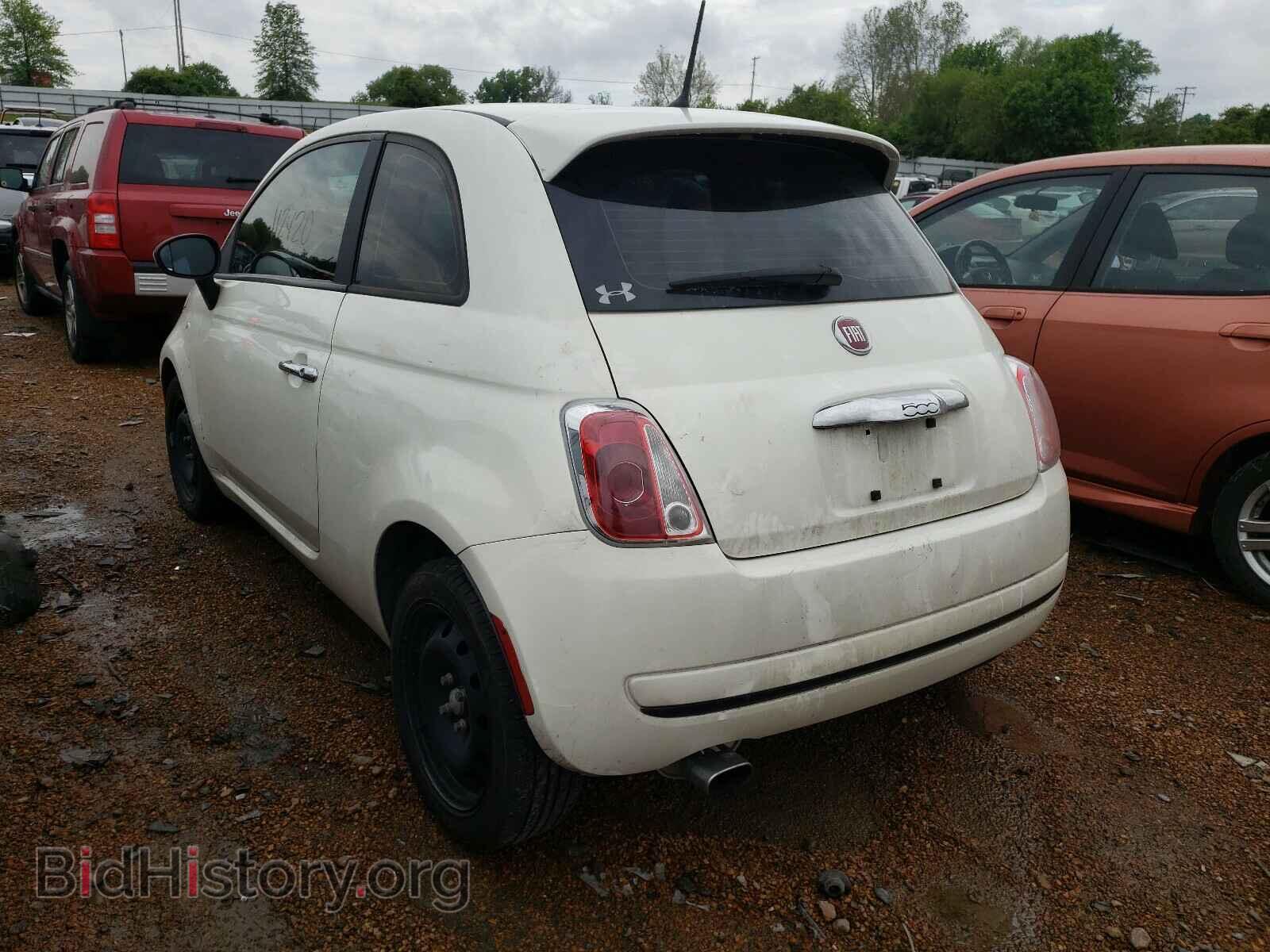 2013 FIAT 500 - VIN: 3C3CFFAR3DT563147 - Фото 3