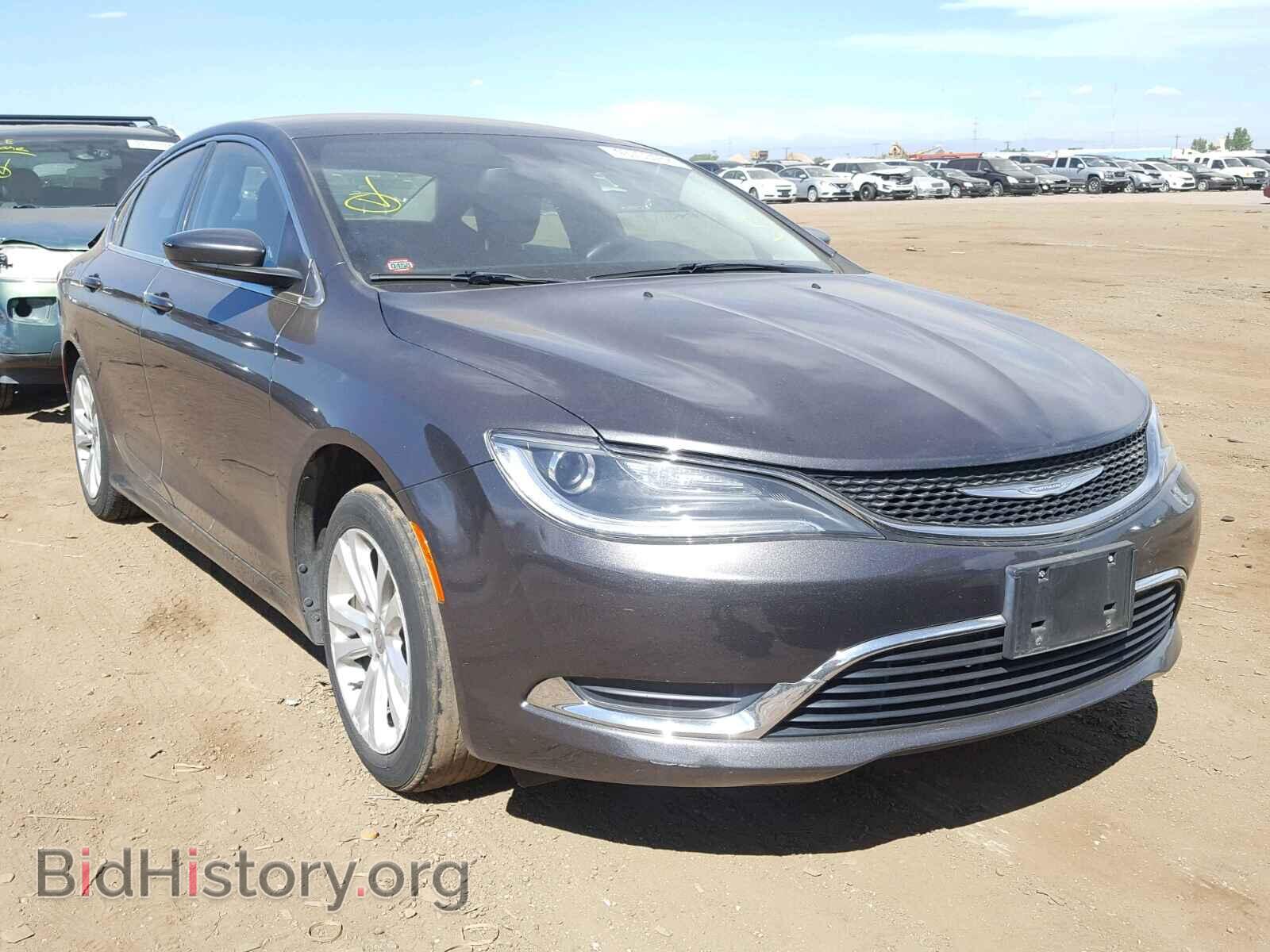 Фотография 1C3CCCAB4FN692575 - CHRYSLER 200 2015