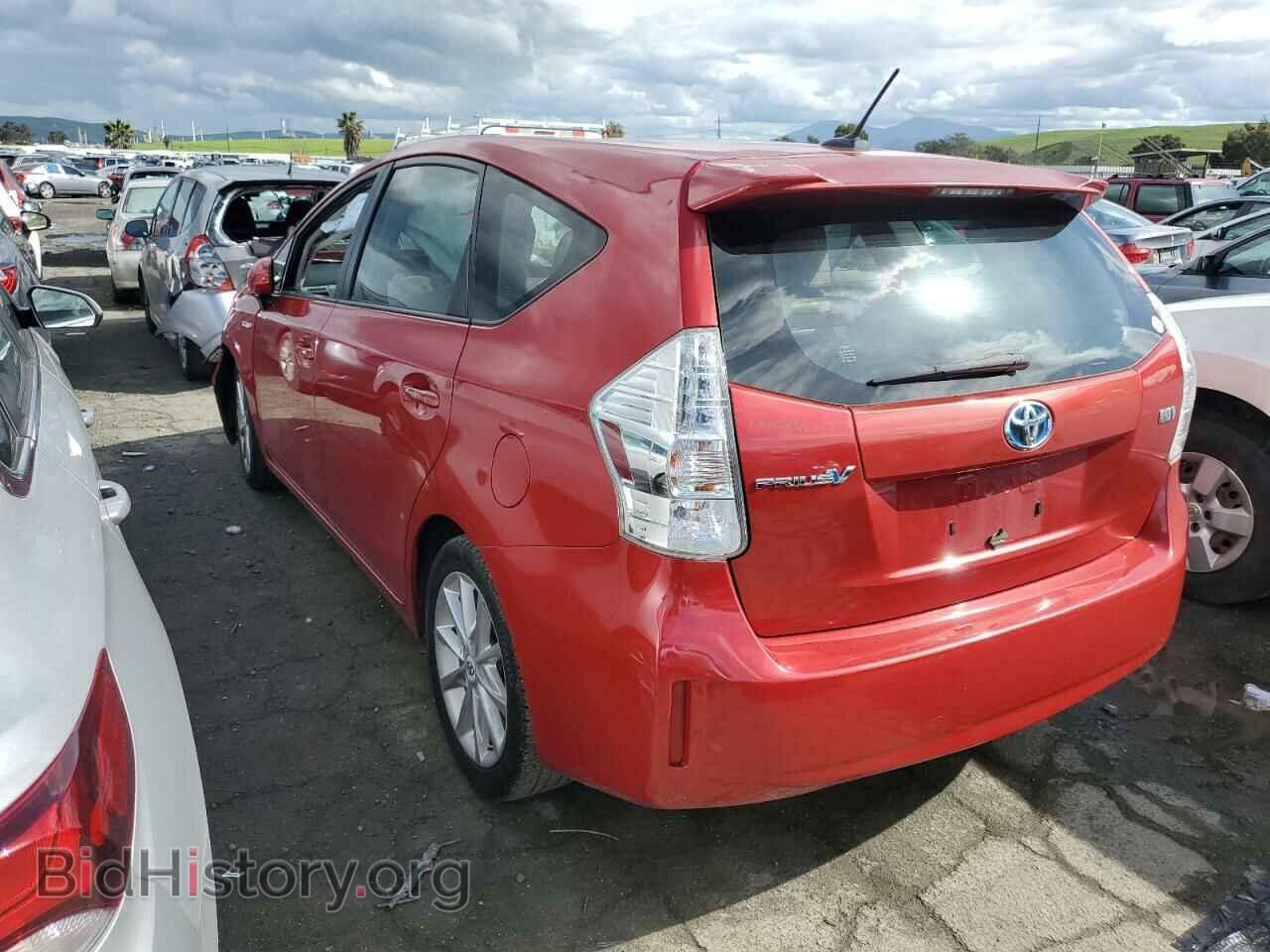 2012 TOYOTA PRIUS - VIN: JTDZN3EU5C3067623 - Фото 2