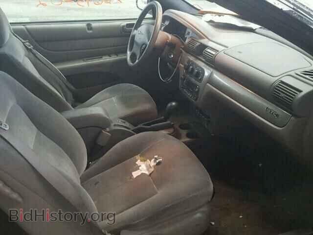2002 CHRYSLER SEBRING - VIN: 1C3EL75R12N316076 - Фото 5