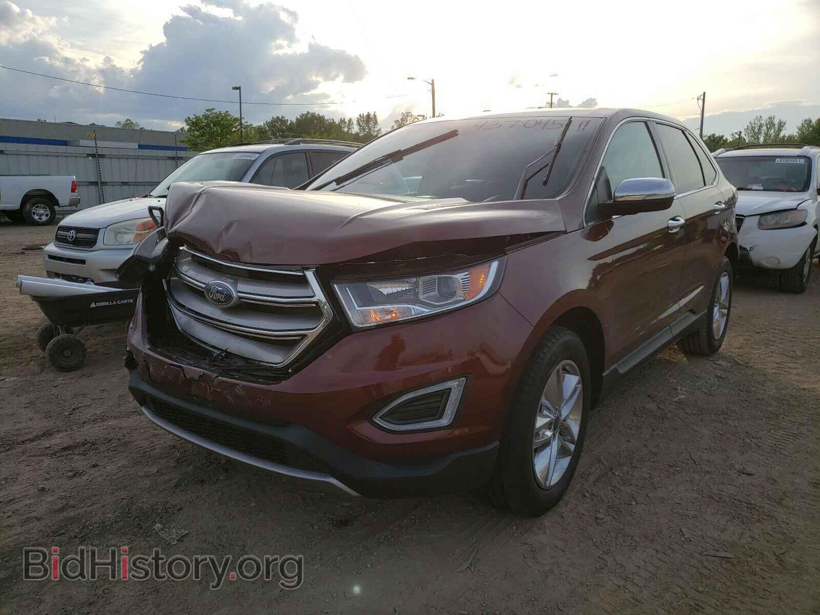 2015 FORD EDGE - VIN: 2FMTK4J98FBC23045 - Фото 2