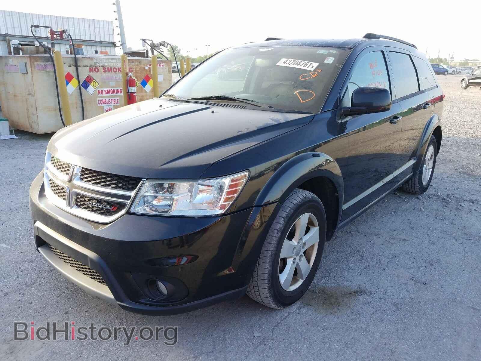 2012 DODGE JOURNEY - VIN: 3C4PDCBG9CT269930 - Фото 2