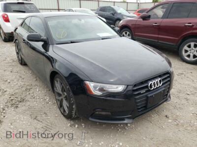 2014 Audi A5 A5 Premium, черный — VIN WAULFAFR9EA038946, Copart