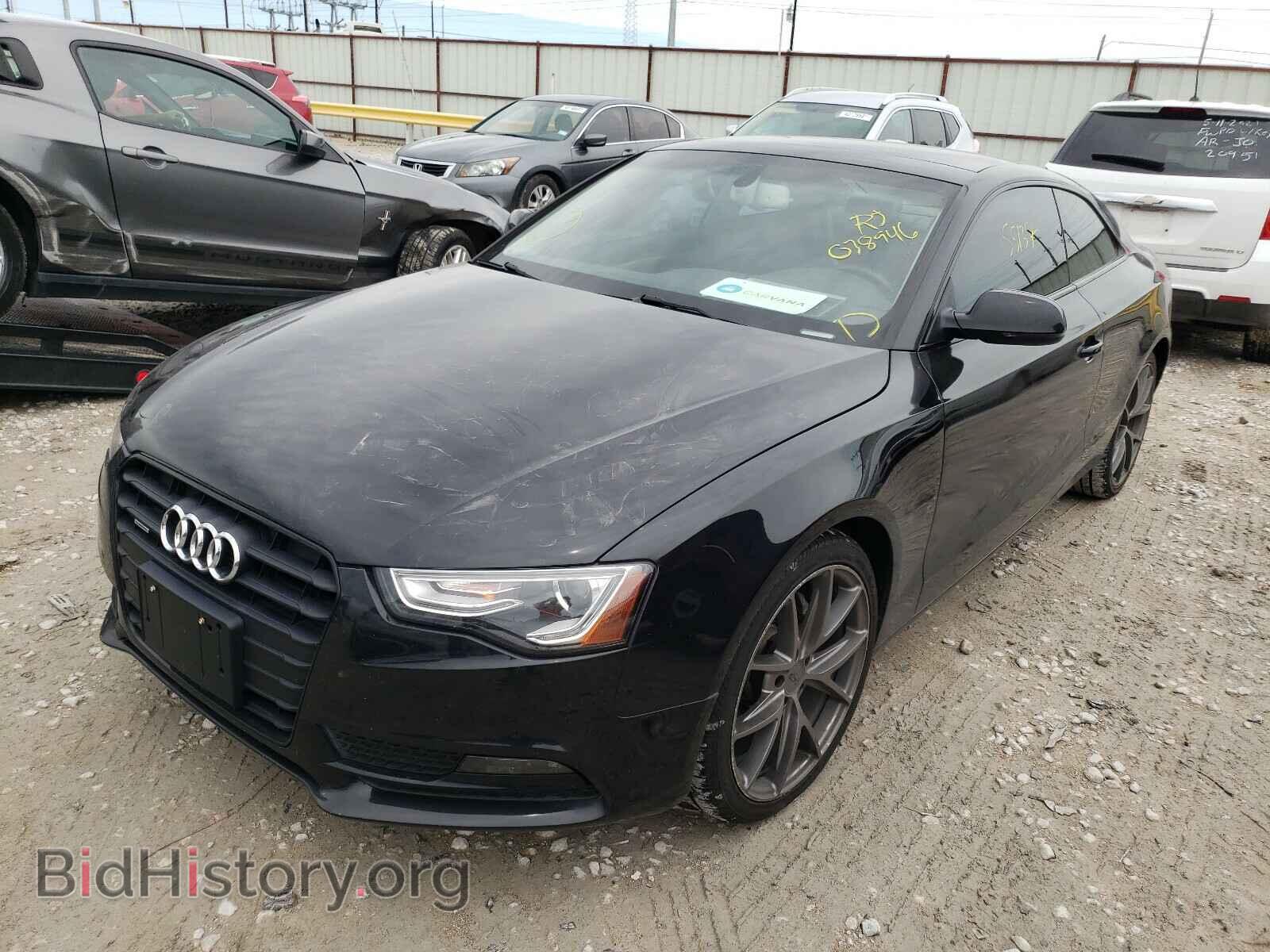 2014 AUDI A5 - VIN: WAULFAFR9EA038946 - Photo 2