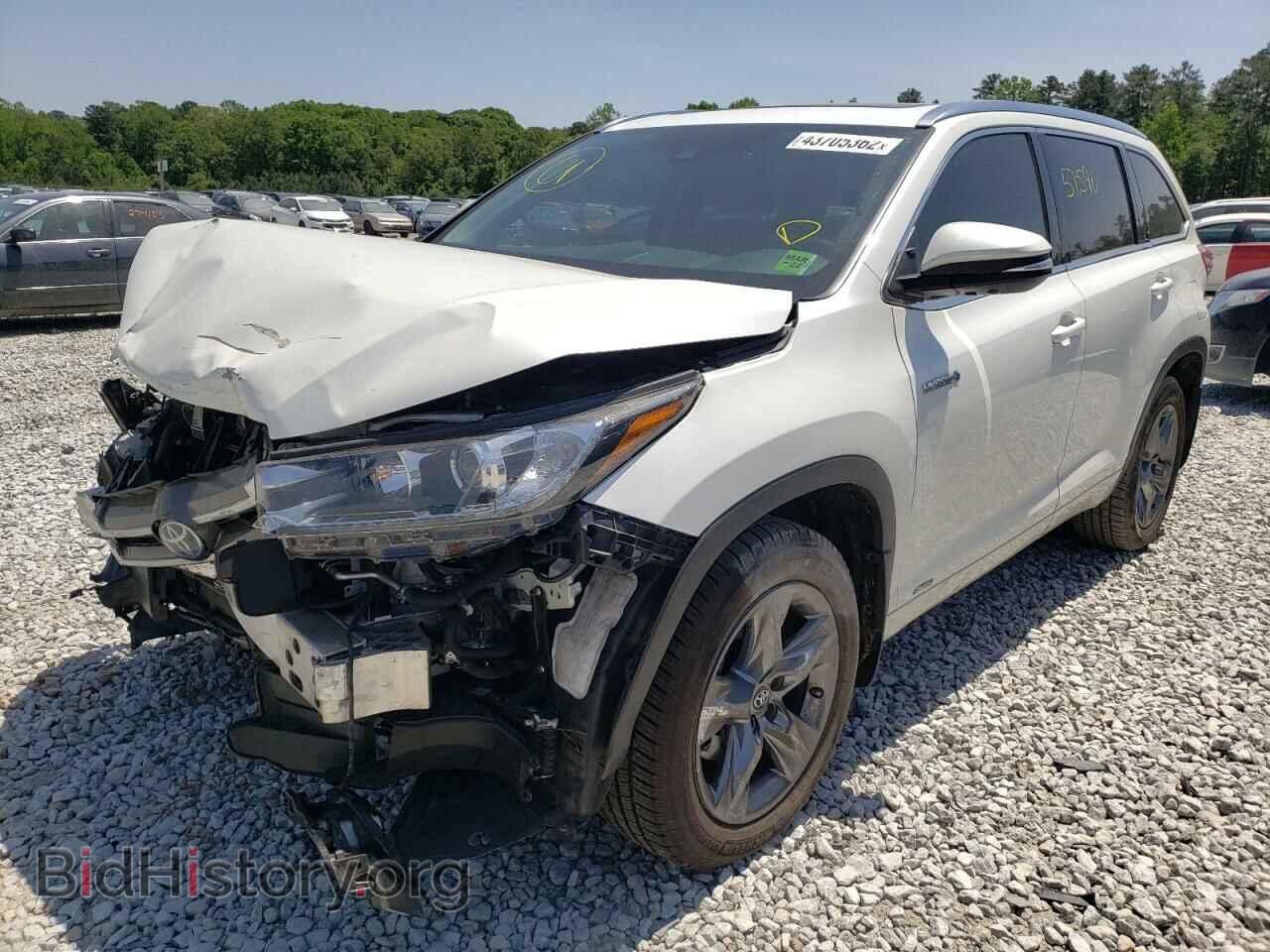2017 TOYOTA HIGHLANDER - VIN: 5TDDGRFH7HS036002 - Фото 2