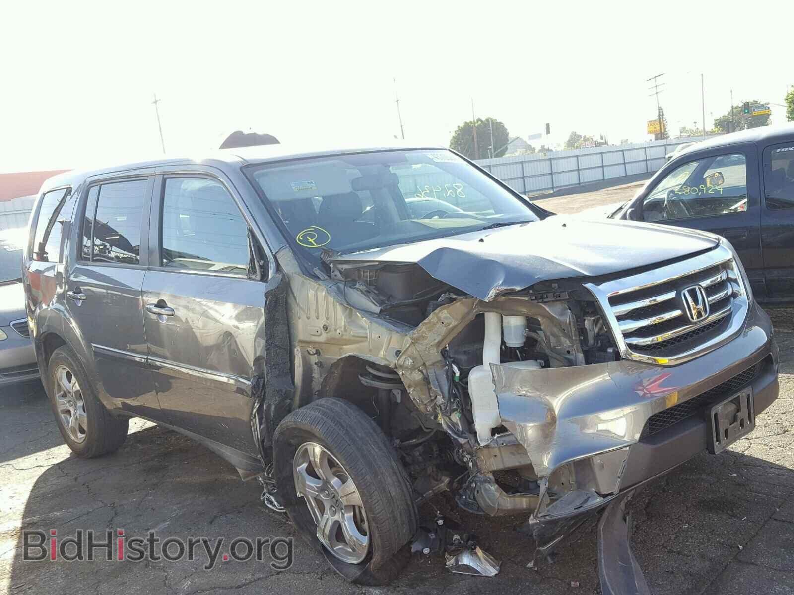 Фотография 5FNYF3H57DB035970 - HONDA PILOT 2013