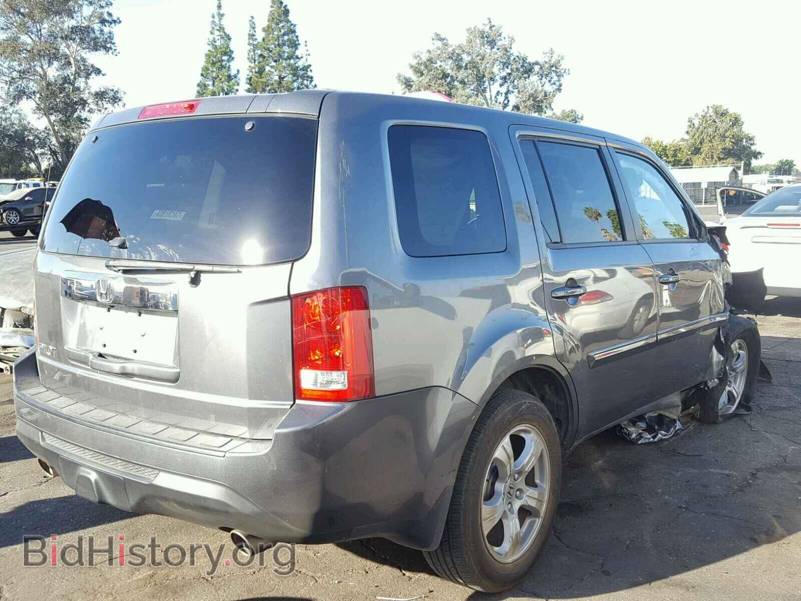 2013 HONDA PILOT - VIN: 5FNYF3H57DB035970 - Фото 4