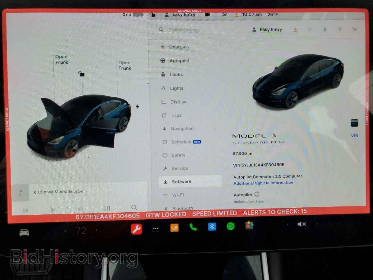 2019 TESLA MODEL 3 - VIN: 5YJ3E1EA4KF304605 - Photo 9