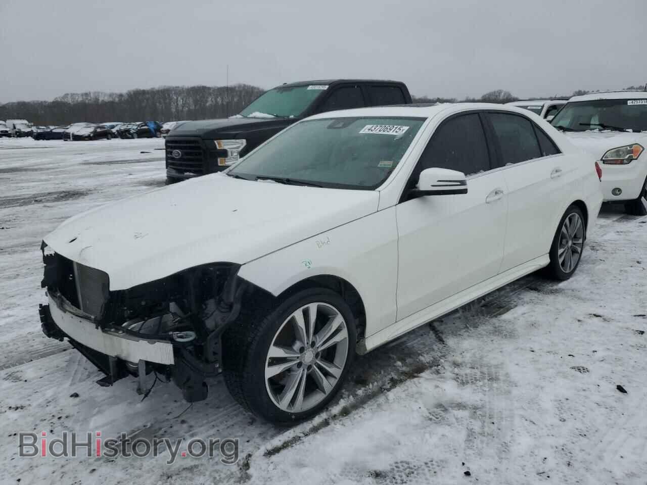 Photo WDDHF8JB1EA811829 - MERCEDES-BENZ E-CLASS 2014